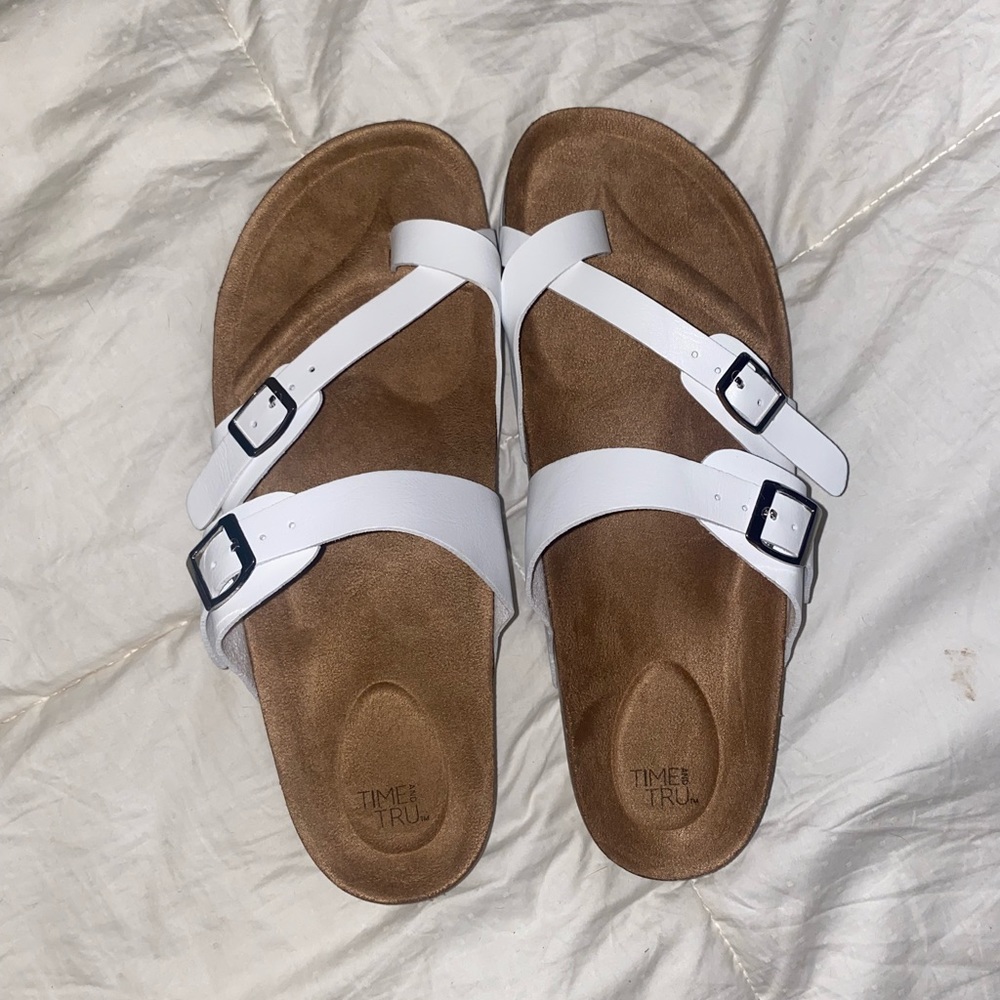 white women’s sandals